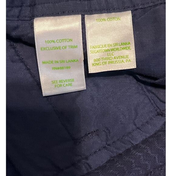 Lilly Pulitzer Callahan Navy Blue Jacquard Short Size 14 - Picture 5 of 6